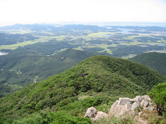 740봉에서 바라본 서해바다(안면도,천수만) 